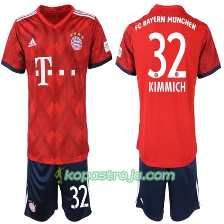 Billiga Fotbollströjor FC Bayern München Joshua Kimmich 32 Barn Hemma tröja 2018/19 Kortärmad